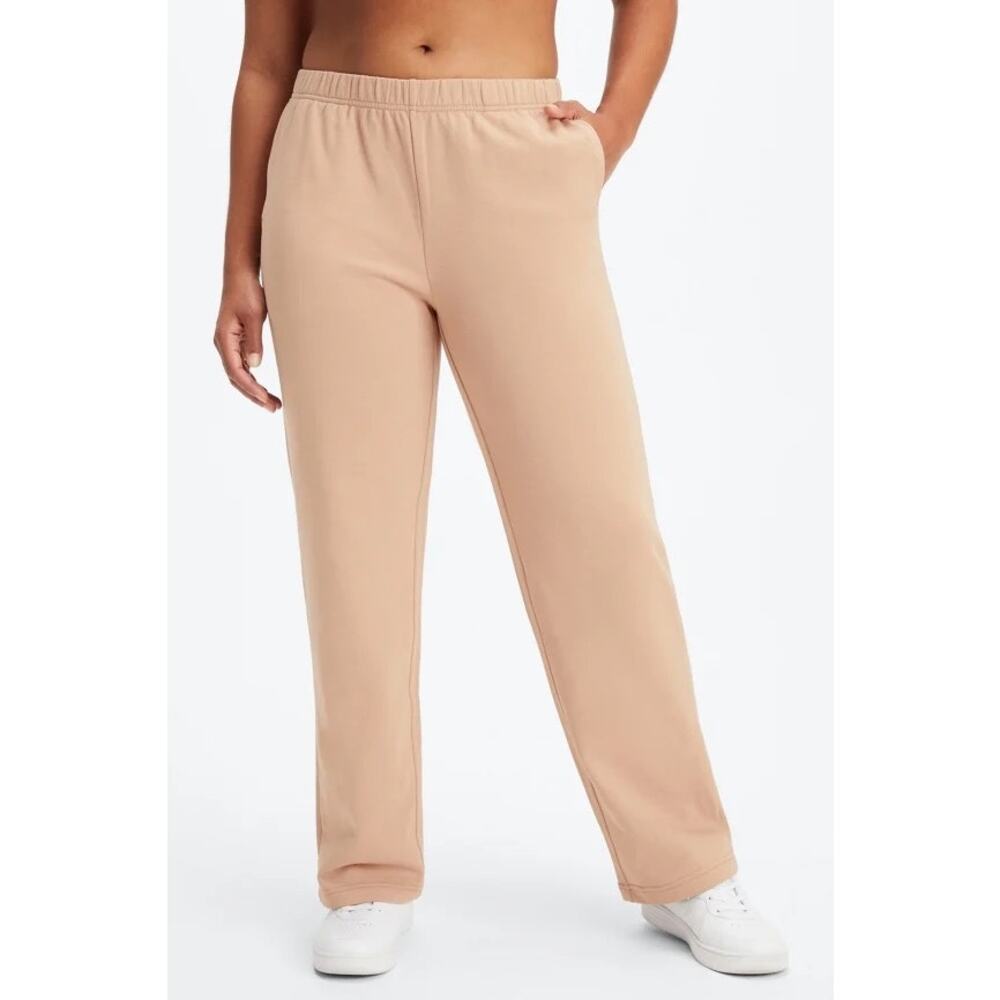 New Fabletics Lightweight Go-To Wide Leg Sweatpant Desert size 2X